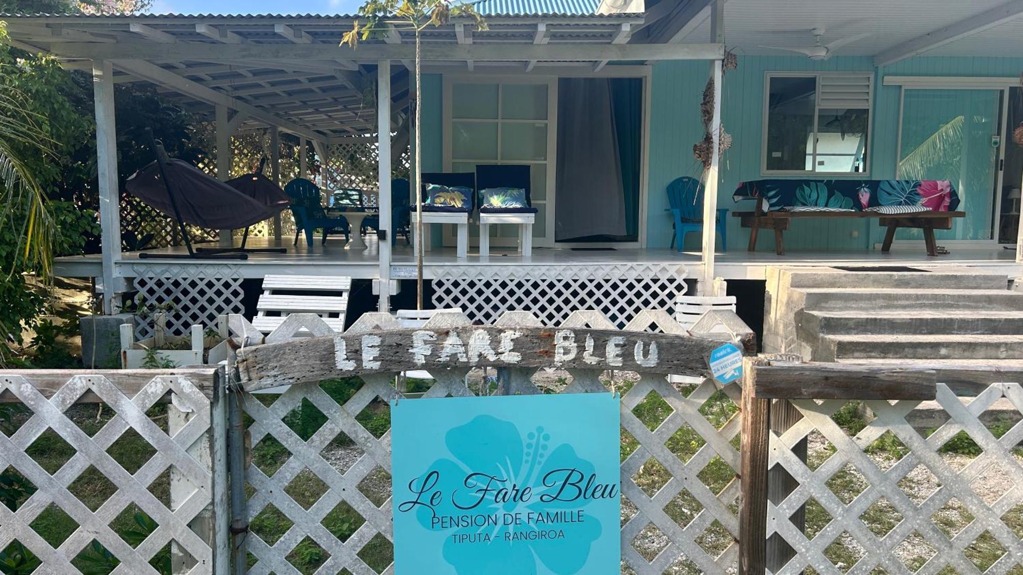 Apartamento Le Fare Bleu Tiputa Rangiroa Exterior foto